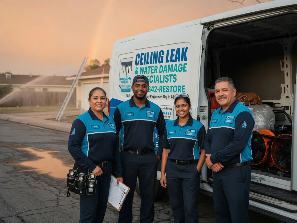 Ceiling Leak Cleanup company in Noble, OK